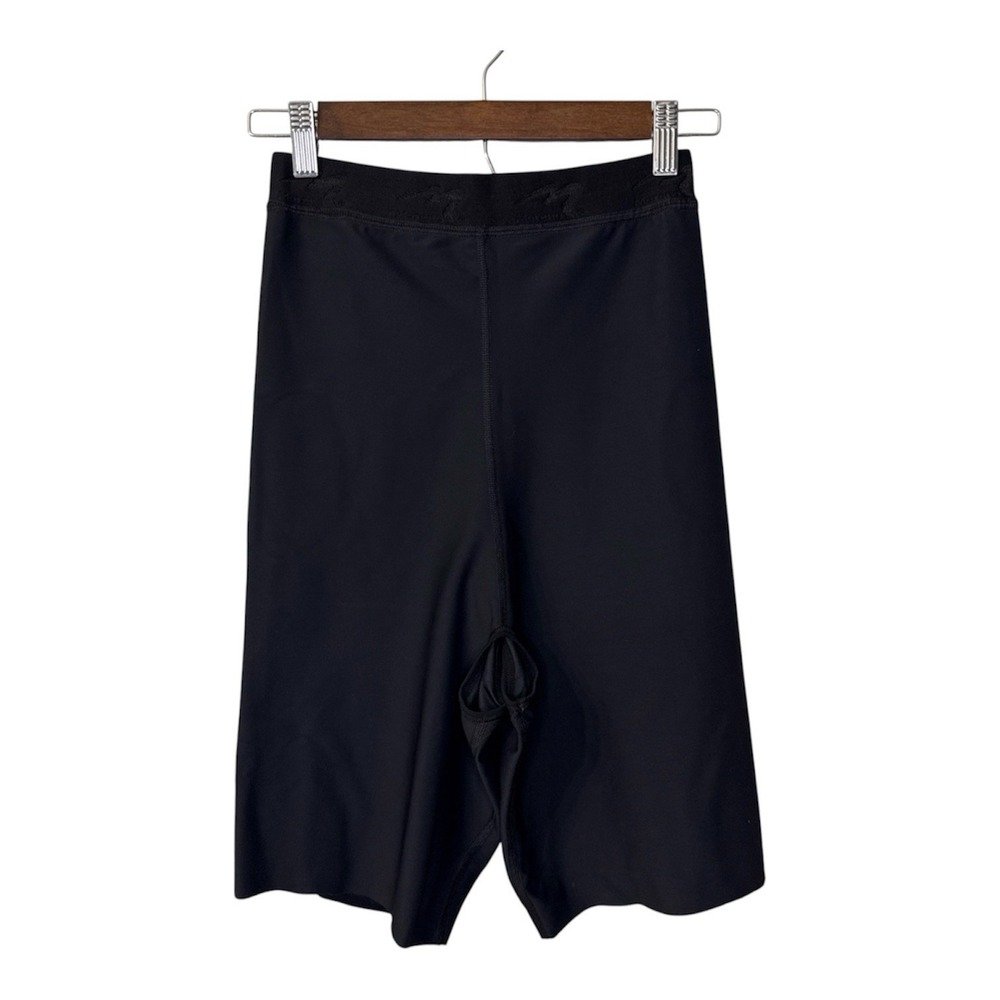 Marena Recovery zipperless short length girdle shorts women's XL black post op